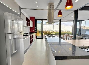 Casa · 275m² · 4 Quartos · 4 Vagas · Residência de Alto Padrão no Condomínio Alphaville Nova Esplanada 3, Votorantim - 275 m², 4 Dormitór