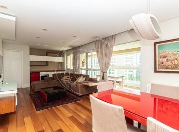 Apartamento · 127m² · 3 Quartos · 3 Vagas · Apartamento mobiliado à venda na região da Cidade Monções com 127m³, 3 suítes e 3 vagas