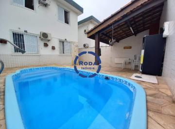 Casa · 135m² · 3 Quartos · 1 Vaga · Casa Sobreposta Baixa no Bairro Macuco - 3 Dormitórios com Piscina e Área Gourmet