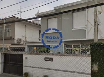 Casa · 104m² · 3 Quartos · 2 Vagas · Sobrado 3 dormitórios , quintal e garagem 2 carros á venda no Bairro Encruzilhada - Santos