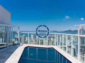 Apartamento · 272m² · 3 Quartos · 4 Vagas · Cobertura à venda, 3 quartos, 3 suítes, 4 vagas, Boqueirão - Santos/SP