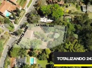 9149cd89ff113b3cd4514e68089e71d3f5293c76 · Terreno à venda, 2437 m² por R$ 1.500.000,00 - Vila Santo Antônio - Cotia/SP