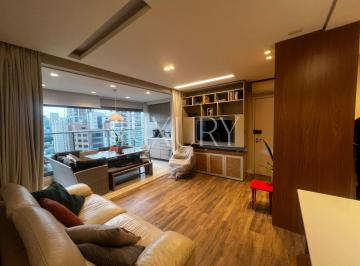 1 · Apartamento com 74 m², 2 quartos sendo 2 suítes para alugar no bairro Moema Pássaros mobiliado com 1