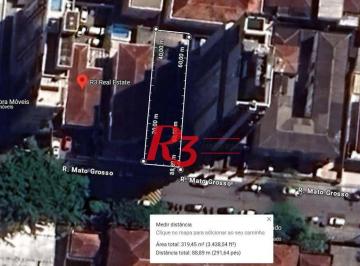 1cd1565c186a685921e1a67238407acd9e239b84 · Terreno à venda, 300 m² por R$ 2.100.000,00 - Boqueirão - Santos/SP