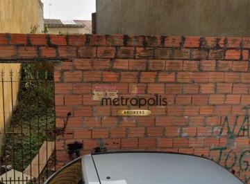 Fachada · Terreno à venda, 84 m² por R$ 110.000,00 - Jardim Irene - Santo André/SP