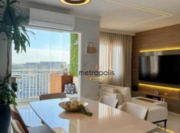 Sala ampla · Apartamento com 2 dormitórios à venda, 68 m² por R$ 1.550.000,00 - Cerâmica - São Caetano do Sul/SP