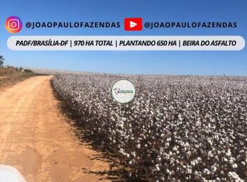 Rural , Brasília · Fazenda a venda em PADF/Brasília-DF - 970 HA - Ótimo para soja - Oportunidade