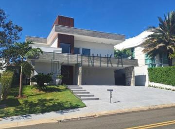 Foto 01 · Casa de luxo em condomínio: 4 quartos, 4 suítes, 3 salas, 6 banheiros, 4 vagas - Campinas-SP.