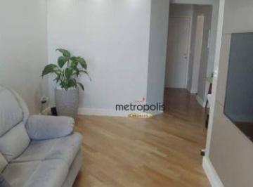 sala · Apartamento à venda, 70 m² por R$ 690.000,00 - Barcelona - São Caetano do Sul/SP