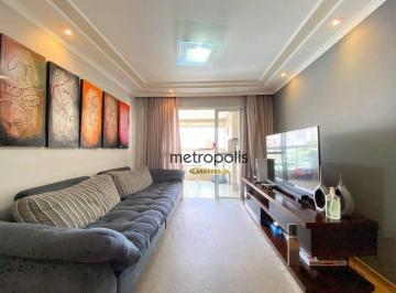 Sala de Estar · Apartamento à venda, 123 m² por R$ 1.601.000,00 - Santa Paula - São Caetano do Sul/SP