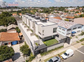 Fachada Condominio · Sobrado NOVO em Condomínio, com 3 Quartps(1 sendo suíte), 2 Vagas, Bairro São Braz