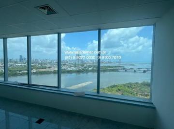 Foto 01 · Sala Comercial de Alto Padrão no Pina, Recife-PE - 1 Sala, 1 Banheiro, 2 Vagas de Garagem - 48,89m² 