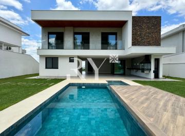 Casa de 4 quartos, São José dos Campos · Sobrado de Luxo no Reserva do Paratehy Norte -4 Suítes, Piscina e Elevador 440m²