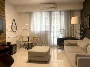 Apartamento · 57m² · 1 Quarto · 1 Vaga · Flat em Alphaville Industrial, Barueri/SP de 57m² 1 quartos para locação R$ 5.690,00/mes