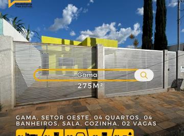 Casa de 4 quartos, Gama · Excelente casa no Setor Oeste Qd. 27