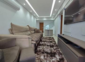 Apartamento de 3 quartos, Praia Grande · cobertura vista mar , completa