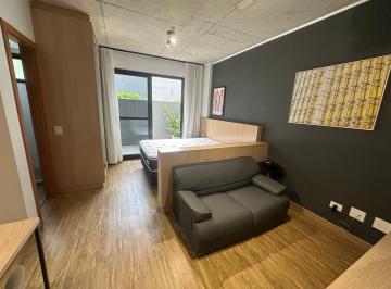 Apartamento , Curitiba · Studio Mobiliado com Varanda e Garagem, 2 quadras Shopping Mueller!