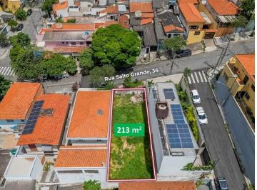 Terreno · 213m² · 1 Quarto · Terreno residencial para venda, 213m²