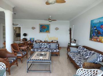 Apartamento · 180m² · 4 Quartos · 1 Vaga · Apto frente praia, 5 dorms., sacada, 1 vaga, Pitangueiras