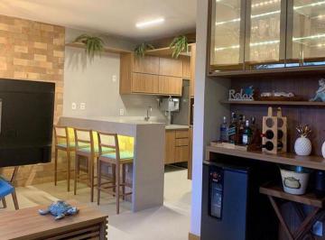 Apartamento de 2 quartos, Camaçari · Itacimirim - Pé na areia, Vilage Tavarua, 93,44m², 2 suítes, porteira fechada