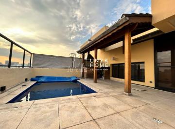 Apartamento · 220m² · 2 Quartos · 3 Vagas · Cobertura no Brooklin com piscina , sauna e churrasqueira à venda