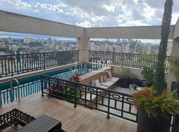 Apartamento · 337m² · 4 Quartos · 4 Vagas · Cobertura à venda com piscina na Vila Romana  porteira fechada - São Paulo/SP