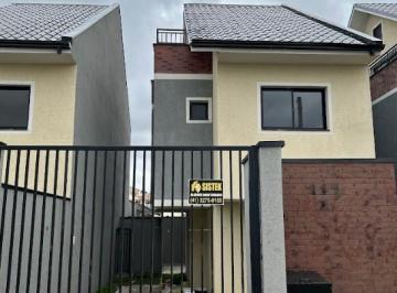 Casa de 3 quartos, Curitiba · Xaxim - Sobrado Novo com piso - 3 quartos sedo 1 suite - 118m²