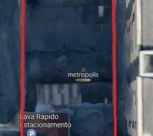 Terreno visto por cima. · Terreno à venda, 1000 m² por R$ 6.400.000,00 - Santo Antônio - São Caetano do Sul/SP