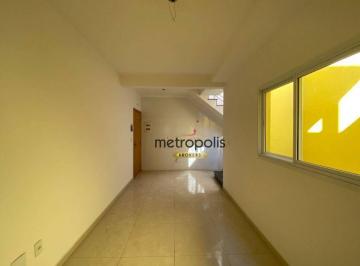 sala · Cobertura à venda, 98 m² por R$ 425.000,00 - Vila Camilópolis - Santo André/SP