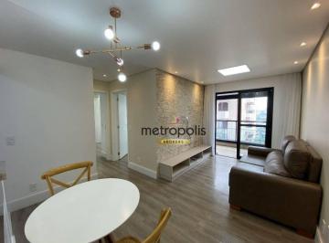 Sala · Apartamento, 60 m² - venda por R$ 630.000,00 ou aluguel por R$ 4.078,42/mês - Parque das Nações - Sa