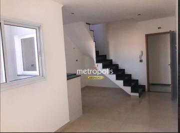 Sala · Cobertura à venda, 100 m² por R$ 450.000,00 - Vila Camilópolis - Santo André/SP