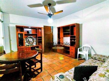 Sala de estar  · Apartamento à venda, 67 m² por R$ 281.000,00 - Jardim Santa Maria - Guarujá/SP