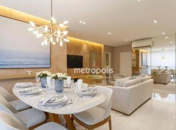 Sala jantar · Apartamento com 2 dormitórios à venda, 117 m² por R$ 1.395.500,00 - Vila Assunção - Santo André/SP