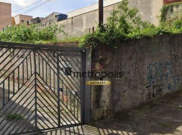 Fachada · Terreno à venda, 500 m² por R$ 1.064.000,00 - Vila Palmares - Santo André/SP