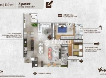 b12a953aa780190706771a59c5b1724fea47b2a0 · Apartamento à venda, 119 m² por R$ 900.000,00 - Vila Costa - Taubaté/SP
