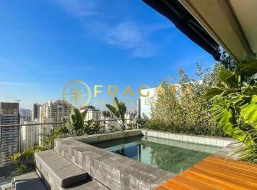 Apartamento · 192m² · 1 Quarto · 2 Vagas · Cobertura com porteira fechada e piscina na Vila Nova Conceição à venda.