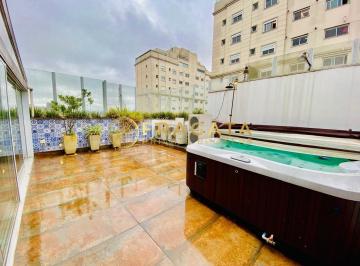 Apartamento · 139m² · 3 Quartos · 5 Vagas · Cobertura a venda totalmente reformada, com área de lazer completa, com 139m², 3 dormitórios sendo 3