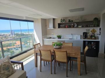 Foto 01 · Apartamento alto luxo com três suítes vista mar varanda gourmet a venda na Colina A em  Patamares