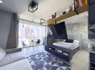 Apartamento · 35m² · 1 Quarto · 1 Vaga · Studio de Luxo à Venda em Condomínio Exclusivo no Real Parque, São Paulo - 1 Quarto, 1 Banheiro, 1 V