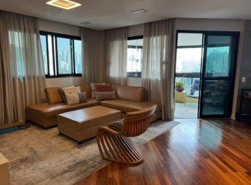 Apartamento · 288m² · 4 Quartos · 3 Vagas · Apartamento de luxo à venda no Paraíso do Morumbi - São Paulo-SP: 4 quartos, 4 suítes, 3 salas, 6 ba