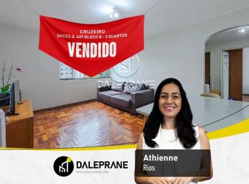 Apartamento de 3 quartos, Brasília · SHCES 407 BLOCO B - NASCENTE - CANTO - VAZADO - 01 VAGA DE GARAGEM