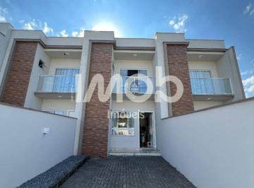Casa · 101m² · 2 Quartos · 2 Vagas · Geminado com 2 Suítes, Bairro Três Rios do Sul