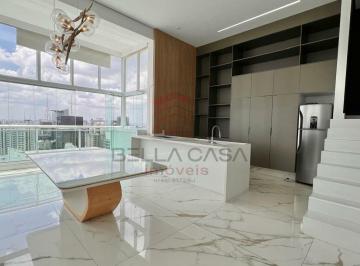 Apartamento · 118m² · 1 Quarto · 2 Vagas · LOFT de Luxo 118m2 com Vista Panorâmica