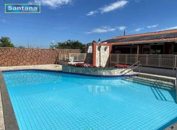 Piscina aquecida comum do condominio · Chale com piscina 3 dormitórios à venda, 140 m² por R$ 150.000 - Mansões das Águas Quentes - Caldas