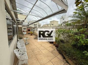 9f2eef378675b1f195fa87c4eedd9dee2eda80eb · Cobertura com 4 dormitórios à venda, 368 m² por R$ 2.200.000,00 - Aparecida - Santos/SP