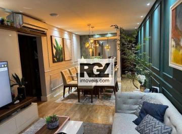 7240492a47fd79a8f692150090d8dc877262ed4a · Apartamento com 2 dormitórios à venda, 92 m² por R$ 680.000,00 - Marapé - Santos/SP