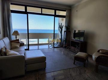 Apartamento · 191m² · 4 Quartos · 2 Vagas · Apto frente praia, 5 dorms., sacada, 2 vagas, Pitagueiras
