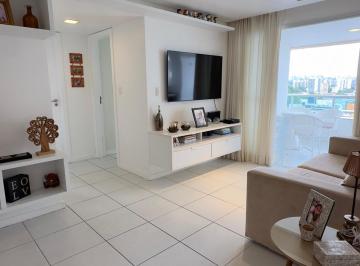 Foto 07 · Caminho das Árvores 93m², mobiliado, 3/4, varanda gourmet, 2 suítes, andar alto, climatizado, suíte