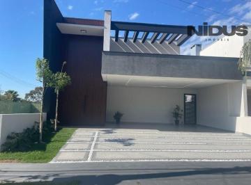 Foto 01 · Casa de luxo em condomínio na Aparecidinha, Sorocaba-SP: 3 quartos, 3 suítes, 2 salas, 6 vagas, 195m