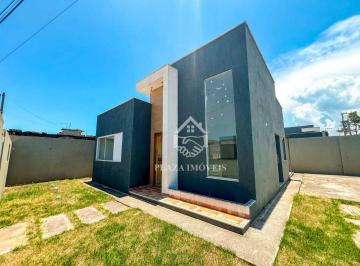Fachada · Casa com 3 dormitórios à venda, 73 m² por R$ 325.000,00 - Recanto do Sol - São Pedro da Aldeia/RJ